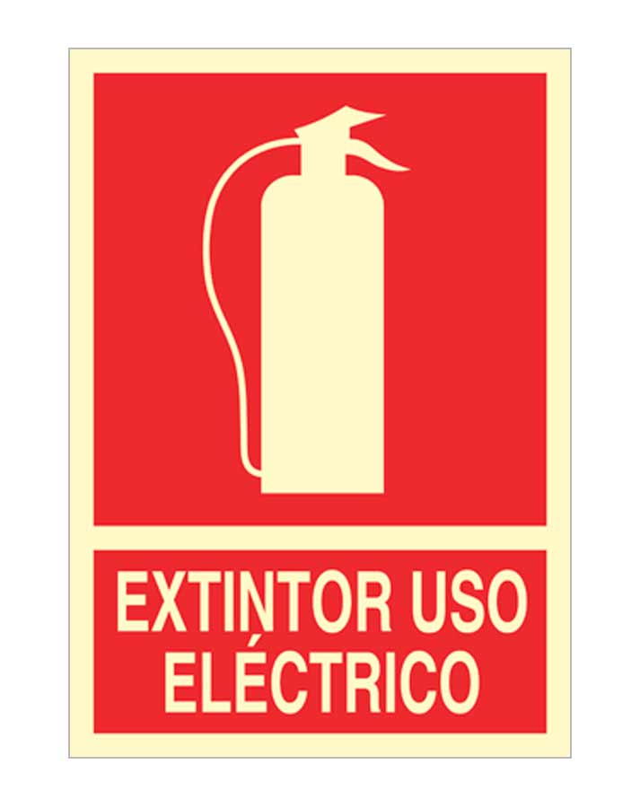 Señal EXTINTOR CO2 A4